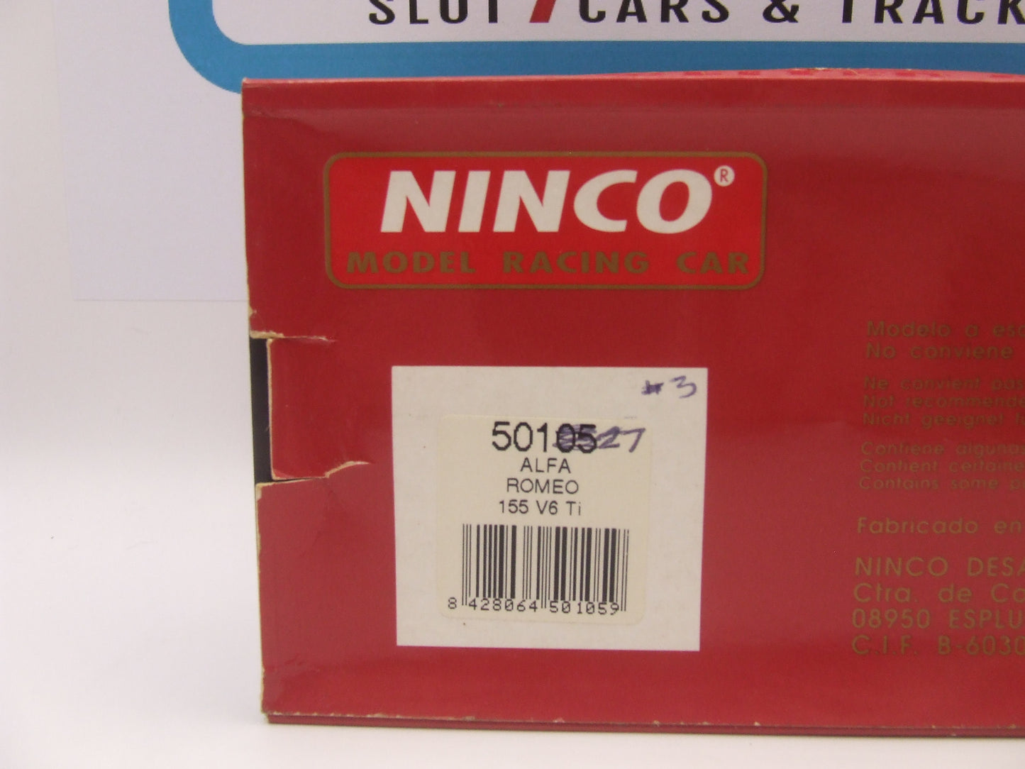 Ninco 50127 Alfa Romeo 155 V6 Ti #3 CET Villamil 1/32 slot car