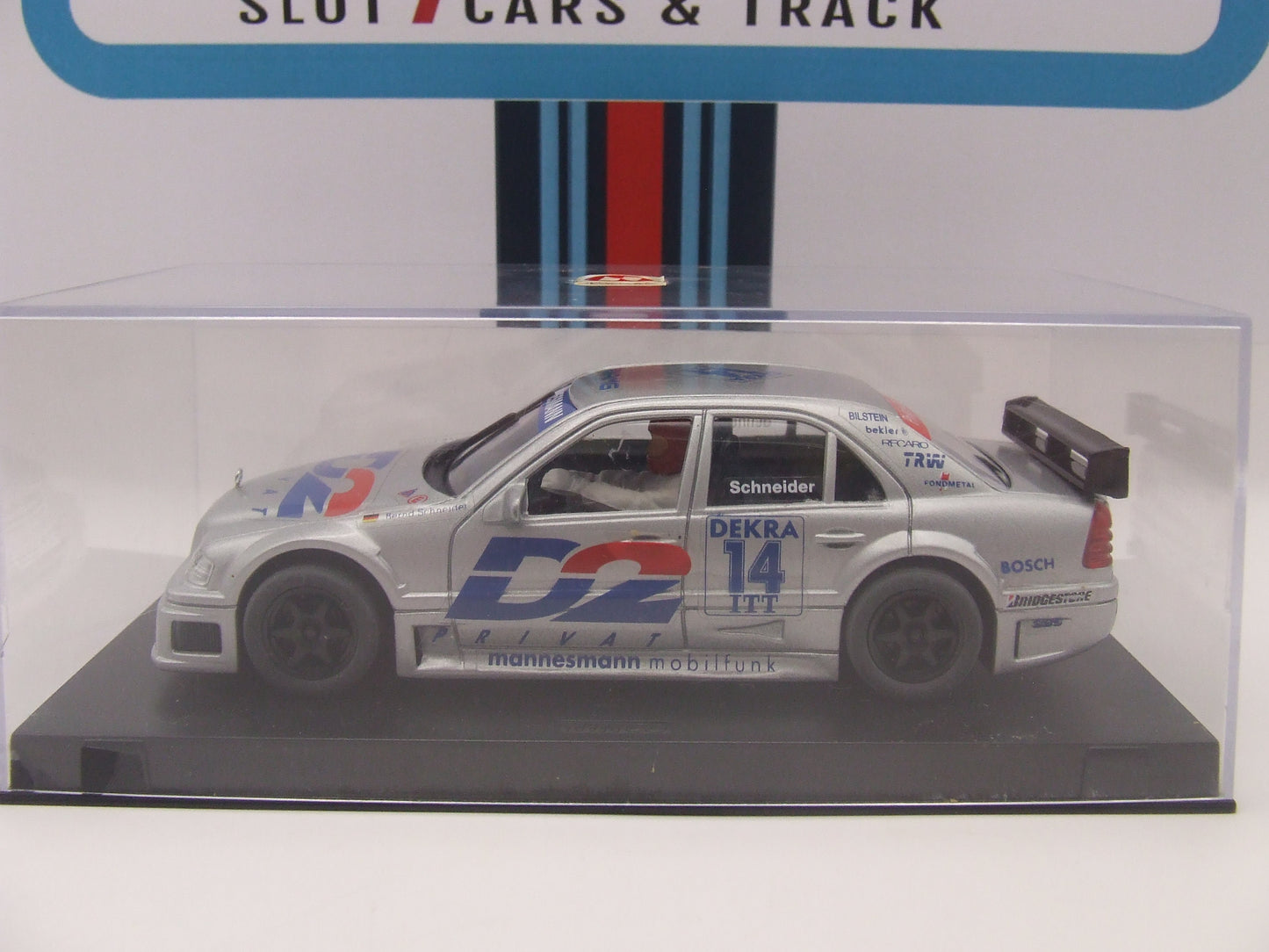 NINCO 50113 AMG Mercedes C-Class D2 Schneider #14 MIB slot car scale 1:32