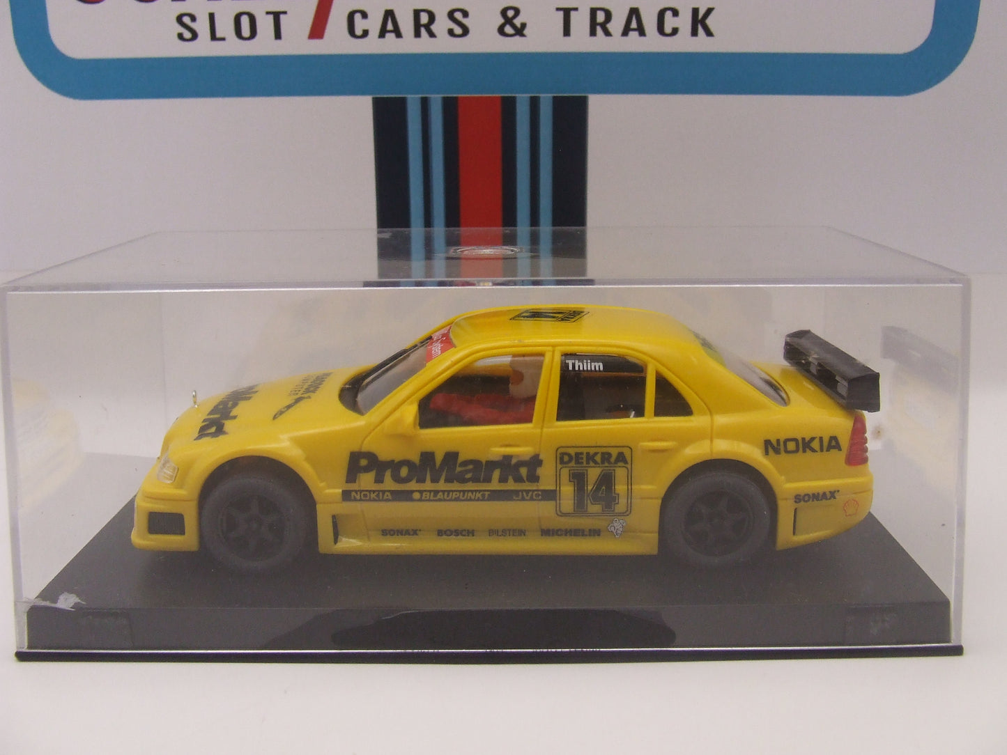Ninco 50107 AMG Mercedes C-Klasse #14 Promarkt 1/32 scale slot car