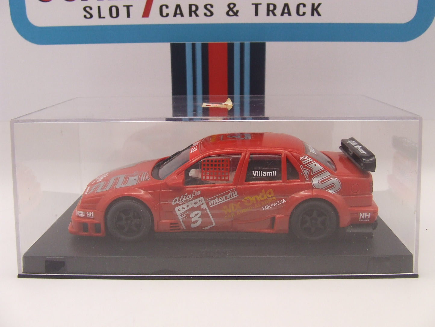 Ninco 50127 Alfa Romeo 155 V6 Ti #3 CET Villamil 1/32 slot car