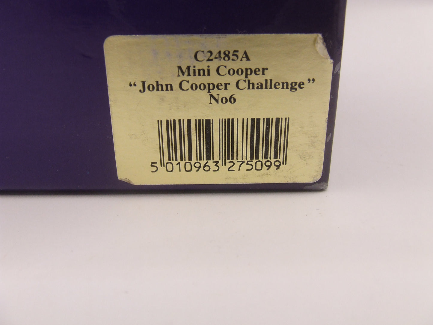 Scalextric Mini John Cooper Challenge #6 boxed C2485A