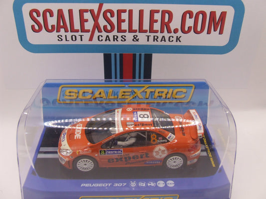 Scalextric Peugeot 307 WRC 4 x 4 drive system # H.Solberg Team Expert C2885