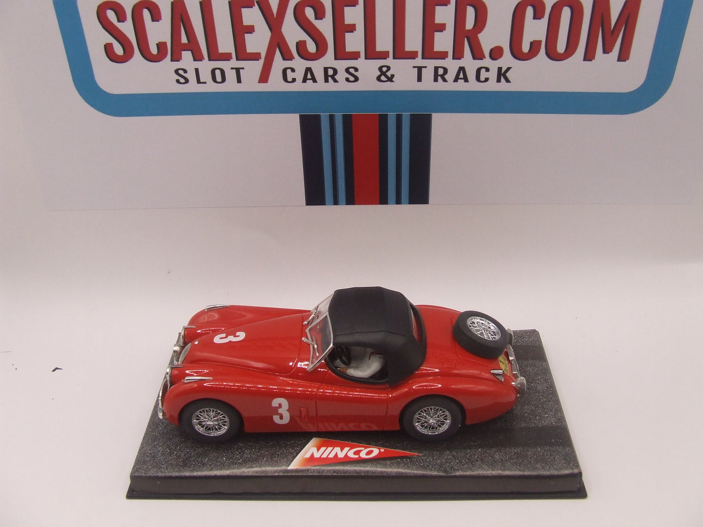 NINCO 50216 #3 JAGUAR XK-120 1/32 SCALE SLOT CAR