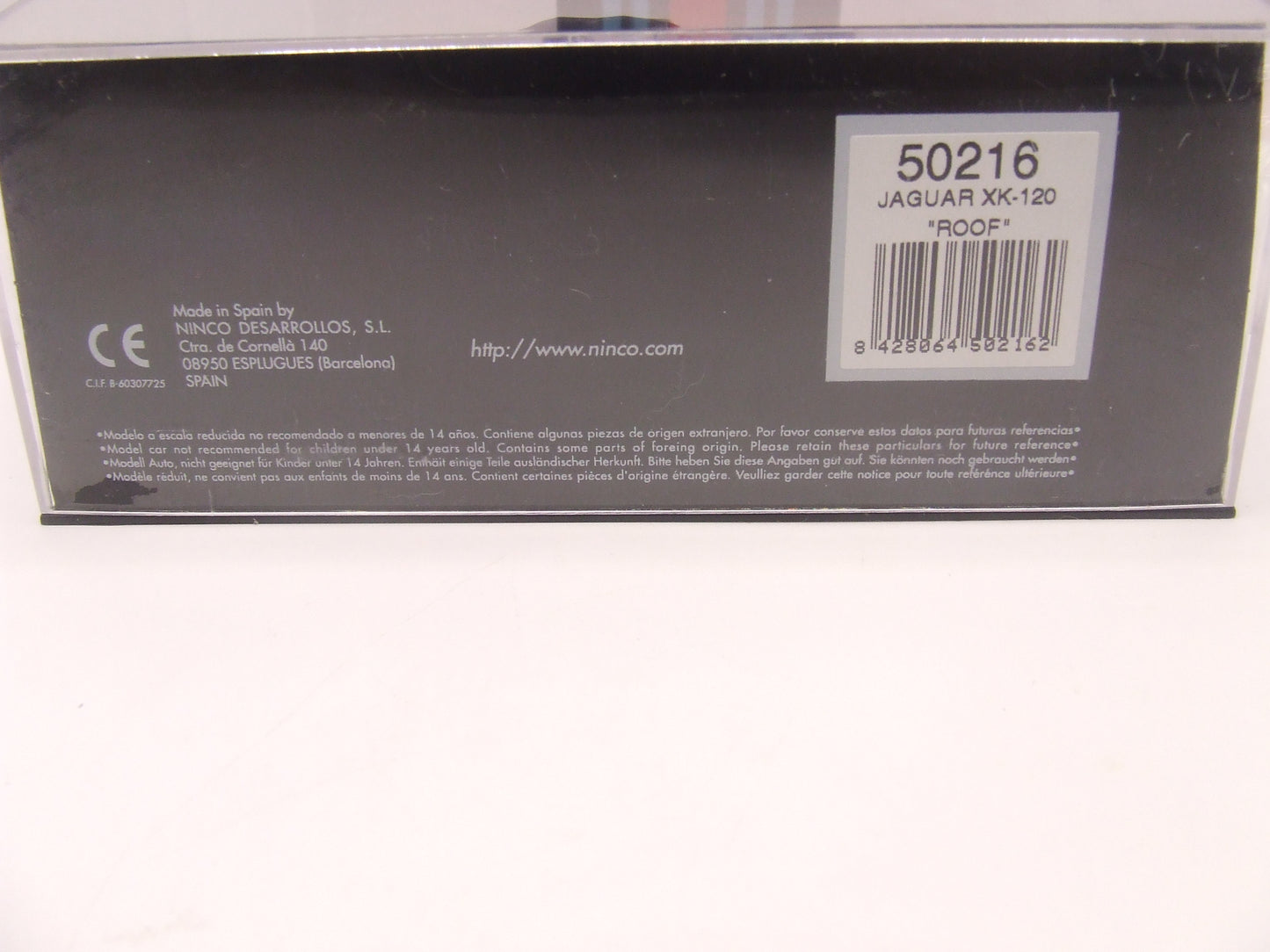 NINCO 50216 #3 JAGUAR XK-120 1/32 SCALE SLOT CAR