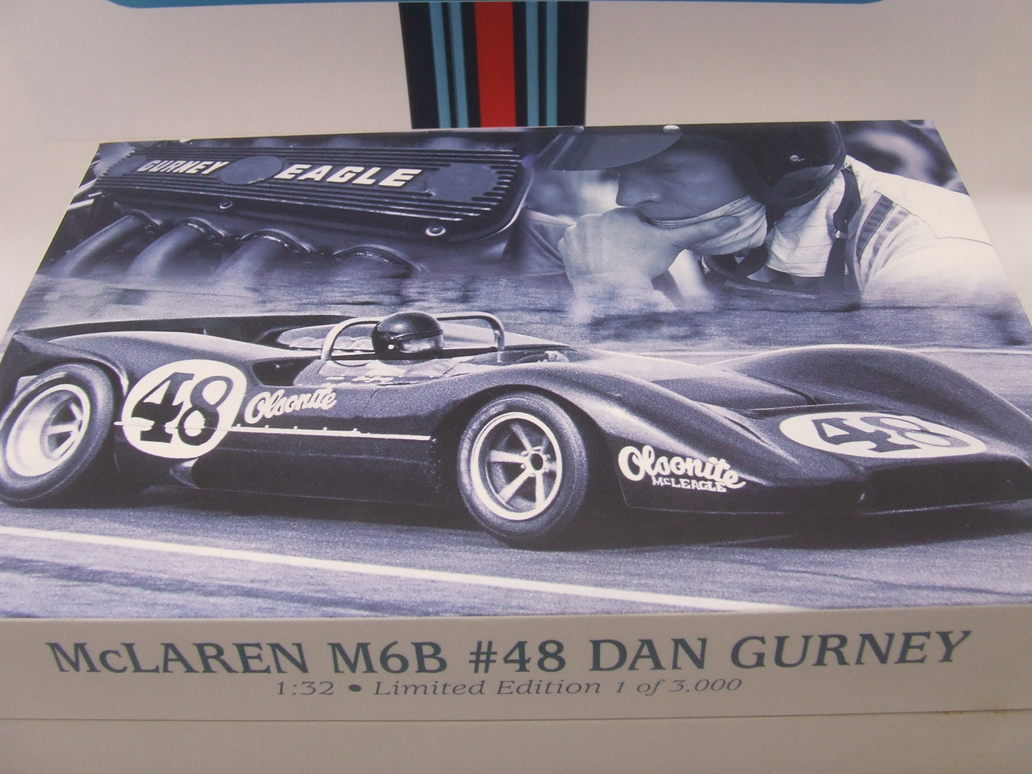 Revell Monogram McLaren M6B Dan Gurney #48 1/32 Slot Car boxed 1 of 3000
