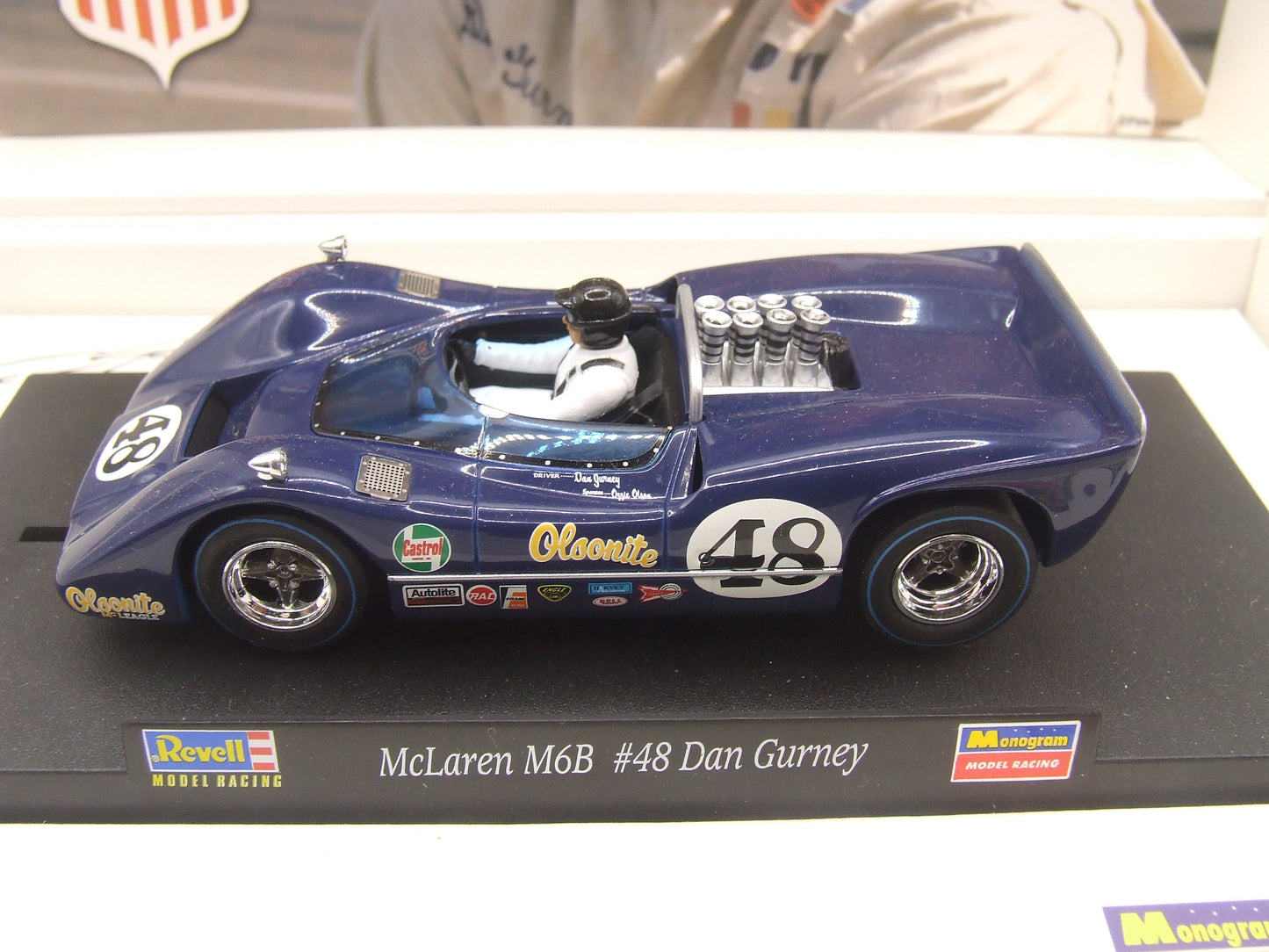 Revell Monogram McLaren M6B Dan Gurney #48 1/32 Slot Car boxed 1 of 3000