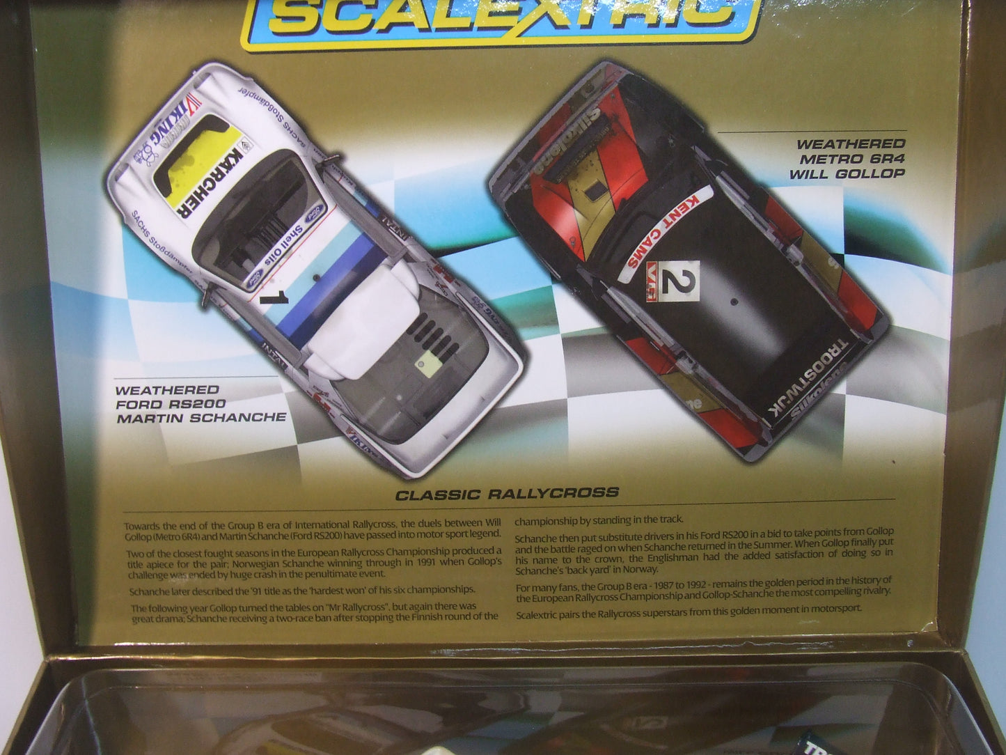 Scalextric Boxed Limited Classic Collection C3267A Classic Rallycross Will Gollop Metro