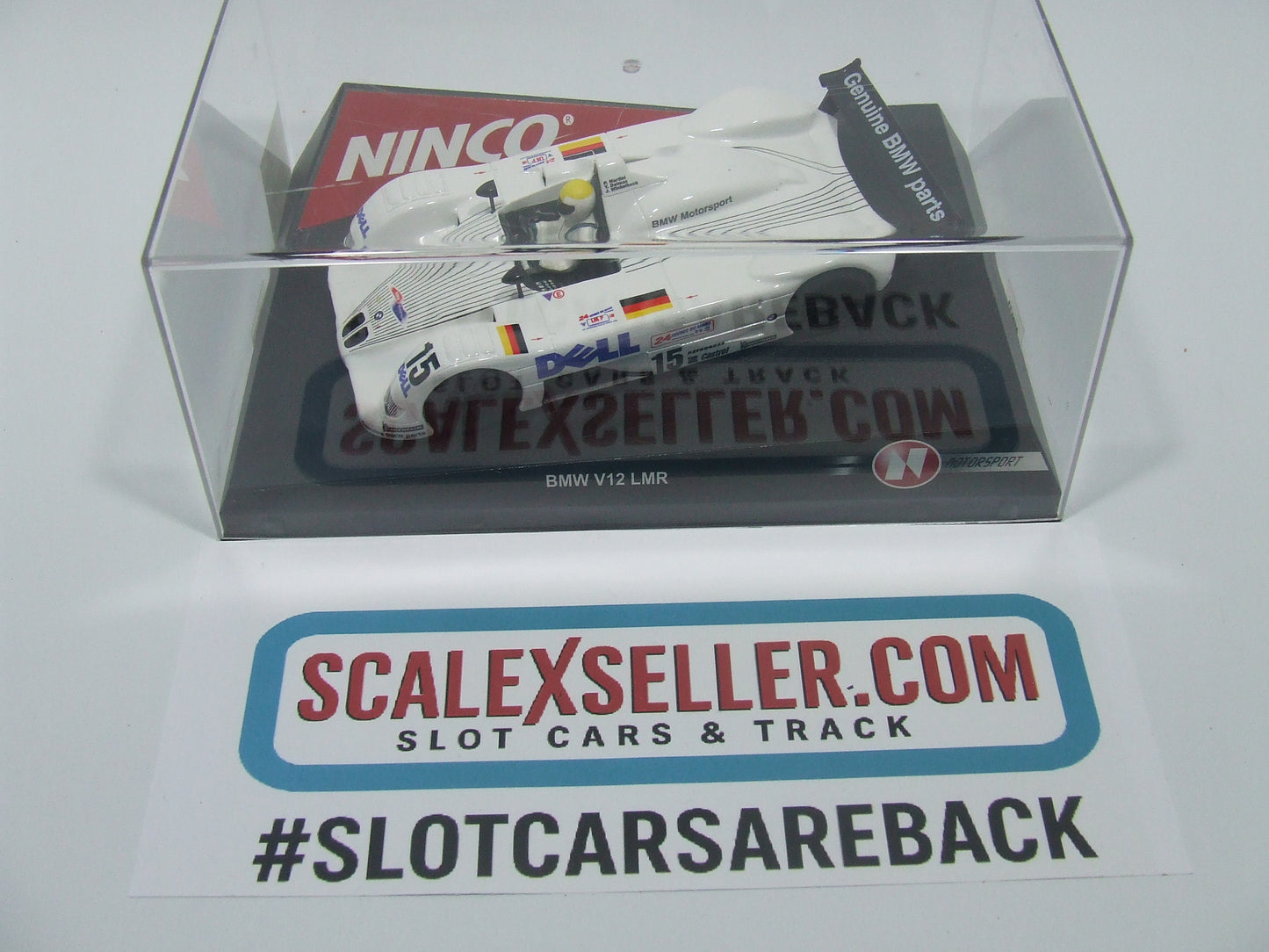 Ninco 50208 BMW V12 #15 LMR 1999 Dell 1/32 slot car