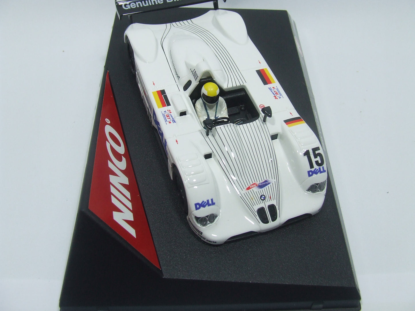 Ninco 50208 BMW V12 #15 LMR 1999 Dell 1/32 slot car