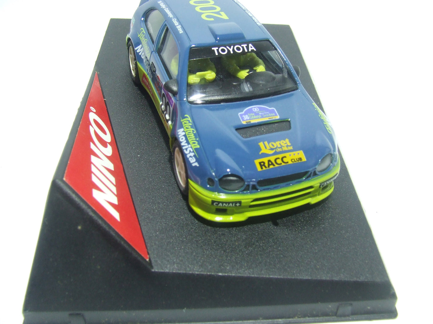 SCX Scalextric Slot Ninco 50202 Toyota Corolla Catalunya - Costa Brava 2000 slot car