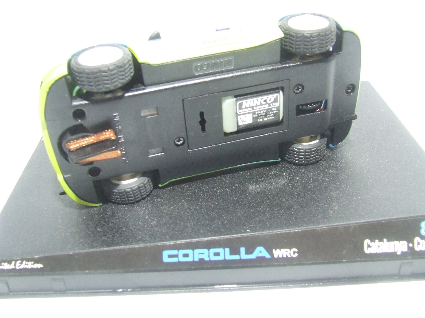 SCX Scalextric Slot Ninco 50202 Toyota Corolla Catalunya - Costa Brava 2000 slot car