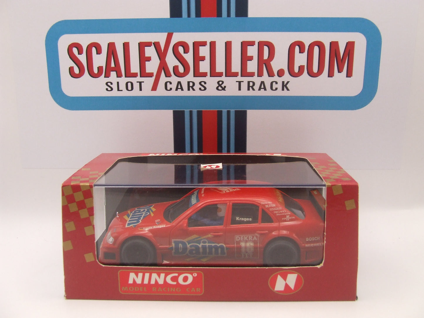 Ninco 50139 Mercedes AMG C-Class #16 Daim Louis Krages 1/32 slot car