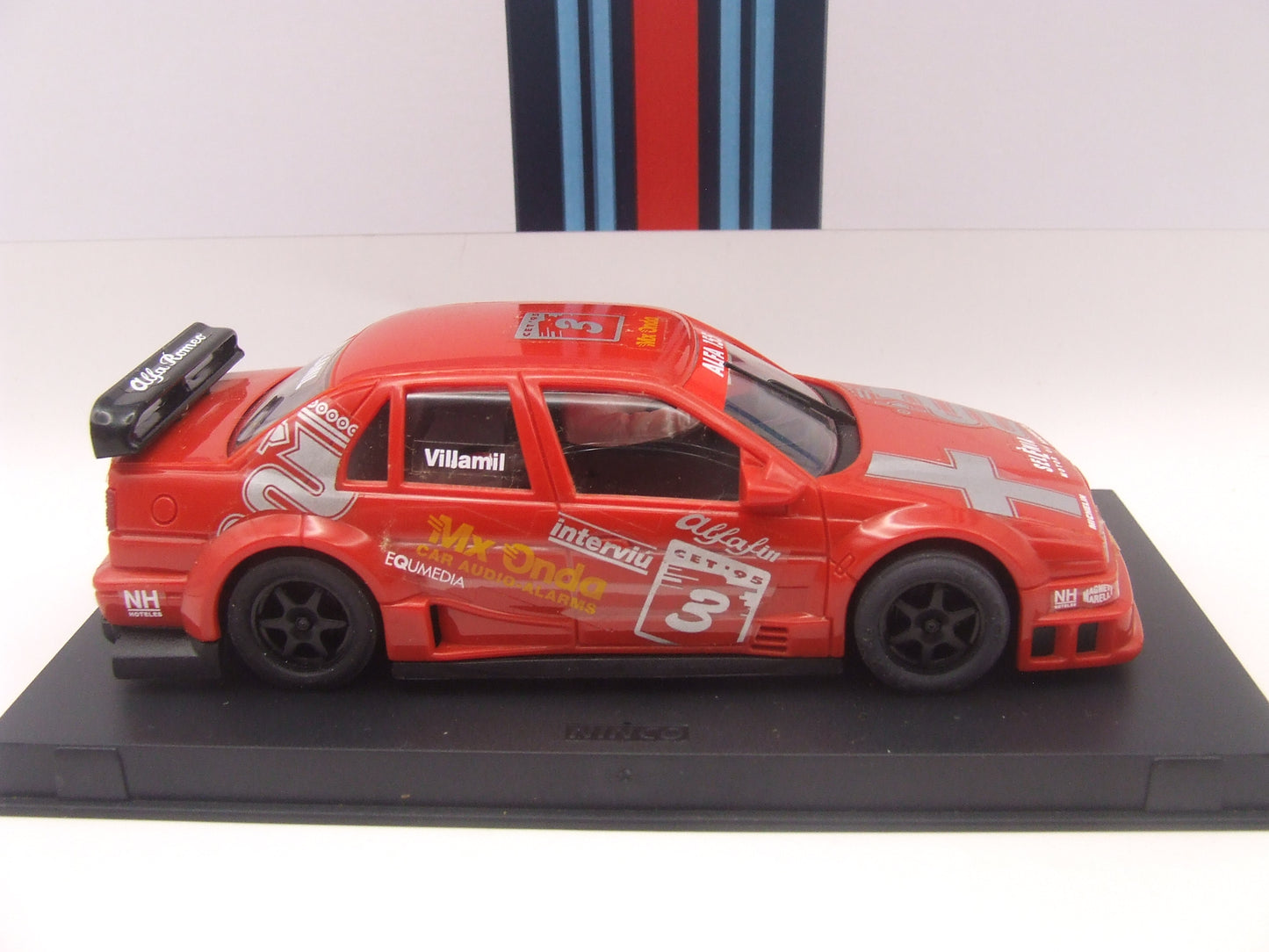 Ninco 50127 Alfa Romeo 155 V6 Ti #3 CET Villamil 1/32 slot car