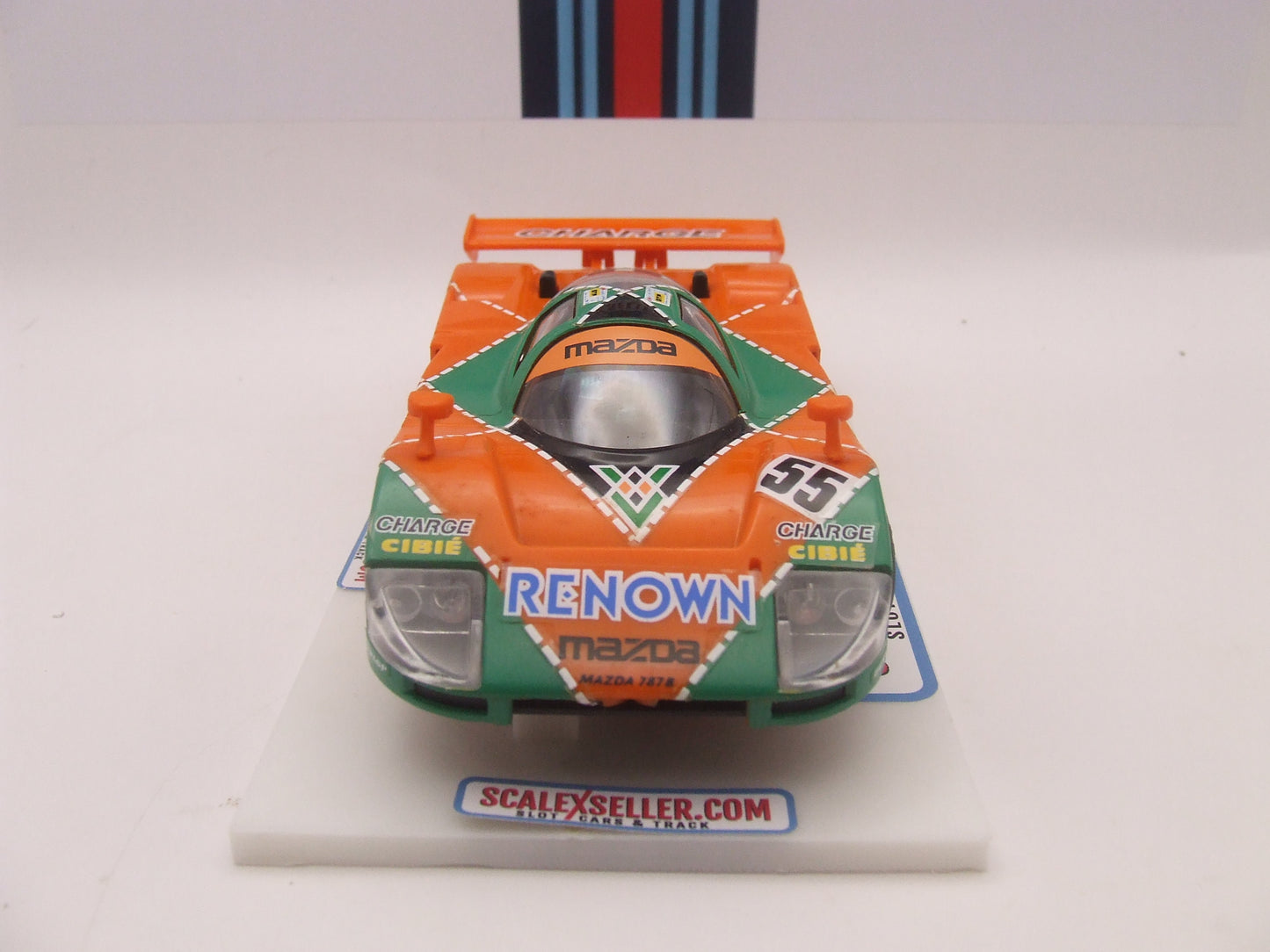 Scx Scalextric Matchbox SRS2 93150.20 Mazda 787 #55 Renown Le Mans Winner