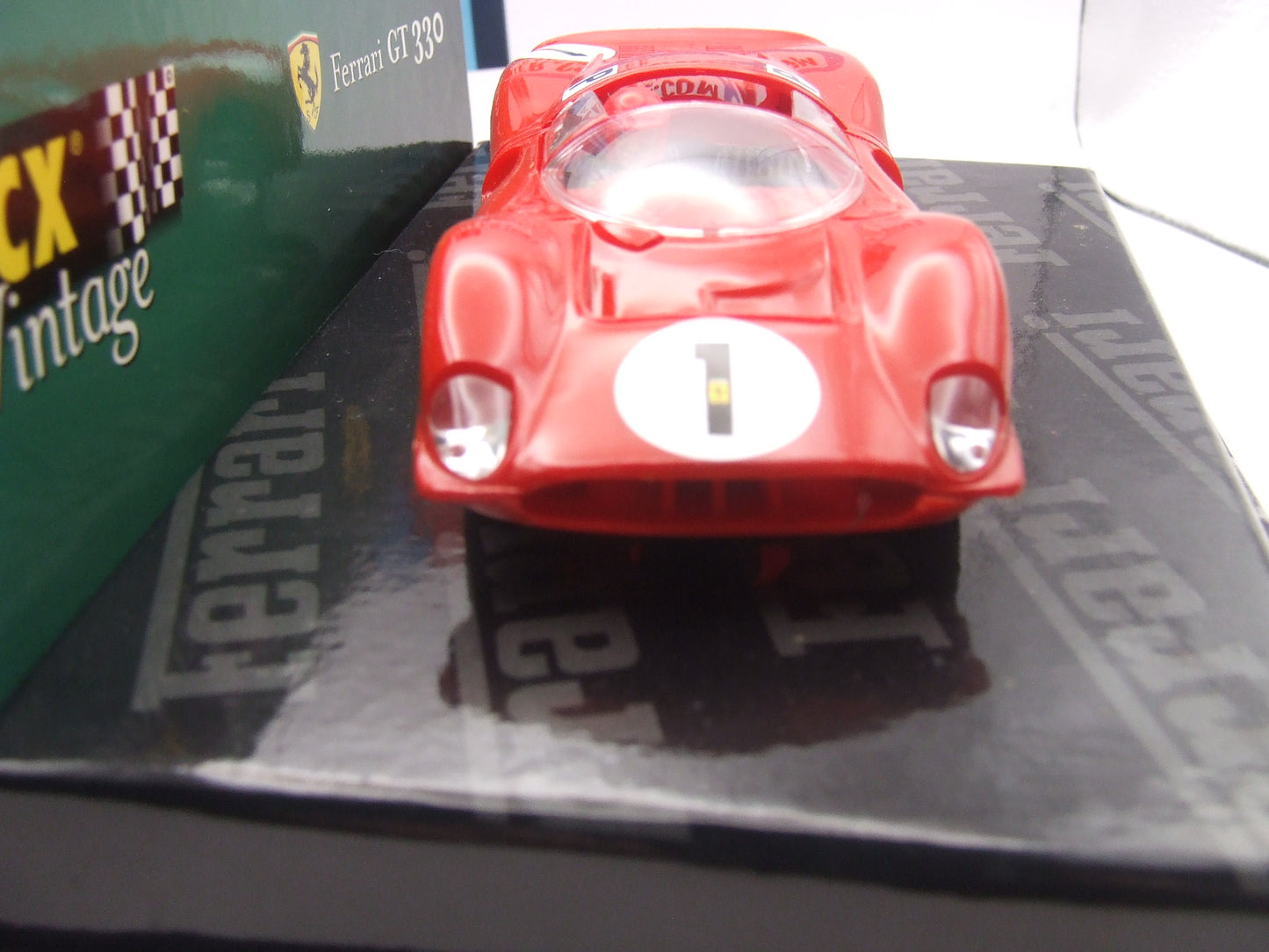 TECNITOYS SCX FERRARI GT 330 1/32 SLOT CAR REF #60280 LIMITED #999 OF 3000