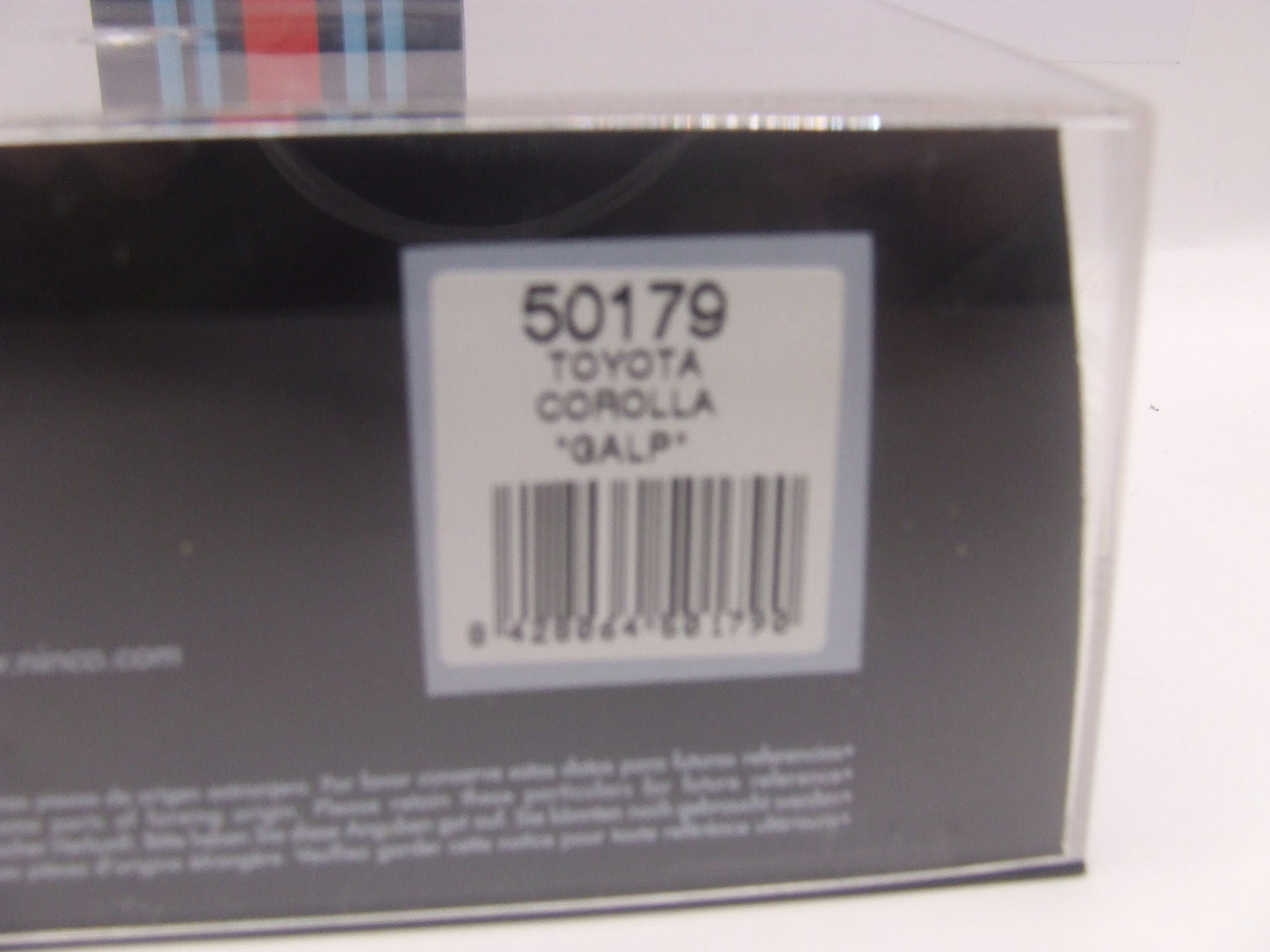 Ninco Toyota Corolla WRC "GALP" #14 – R. Madeira/N. Silva – NIB – Ref. 50179