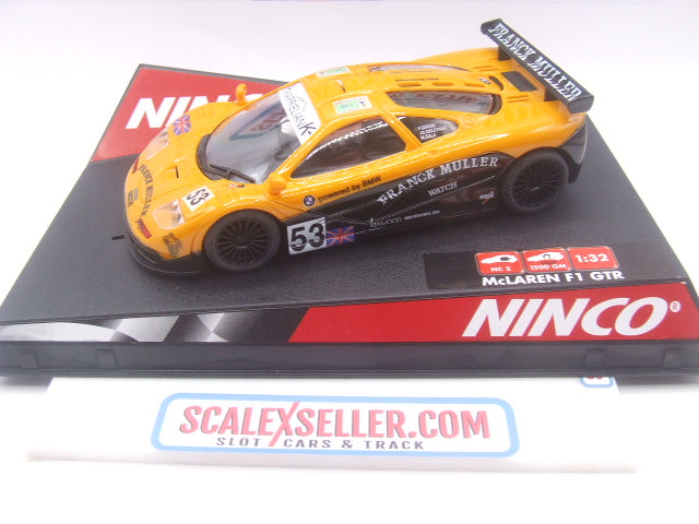 Ninco McLaren F1 GTR "Franck Muller" #53 1:32 Slot Car (NIB)
