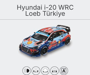 SCX Classic Hyundai i-20 WRC - Loeb Türkiye