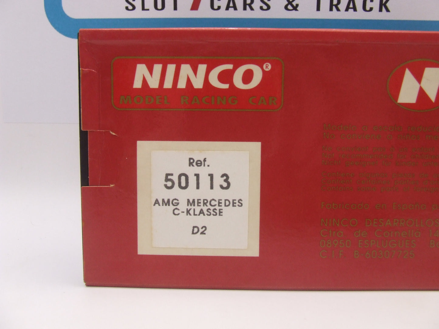 NINCO 50113 AMG Mercedes C-Class D2 Schneider #14 MIB slot car scale 1:32