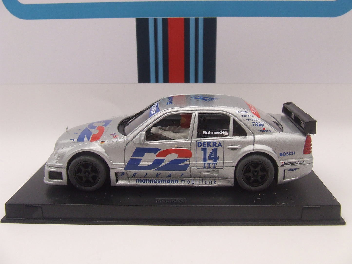 NINCO 50113 AMG Mercedes C-Class D2 Schneider #14 MIB slot car scale 1:32