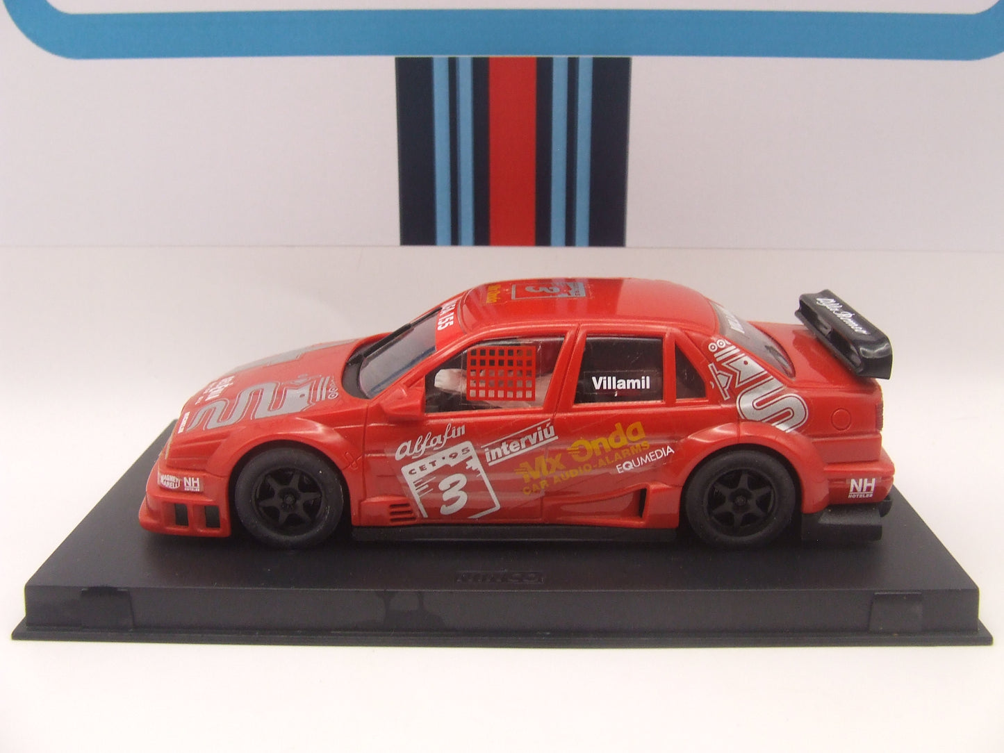 Ninco 50127 Alfa Romeo 155 V6 Ti #3 CET Villamil 1/32 slot car