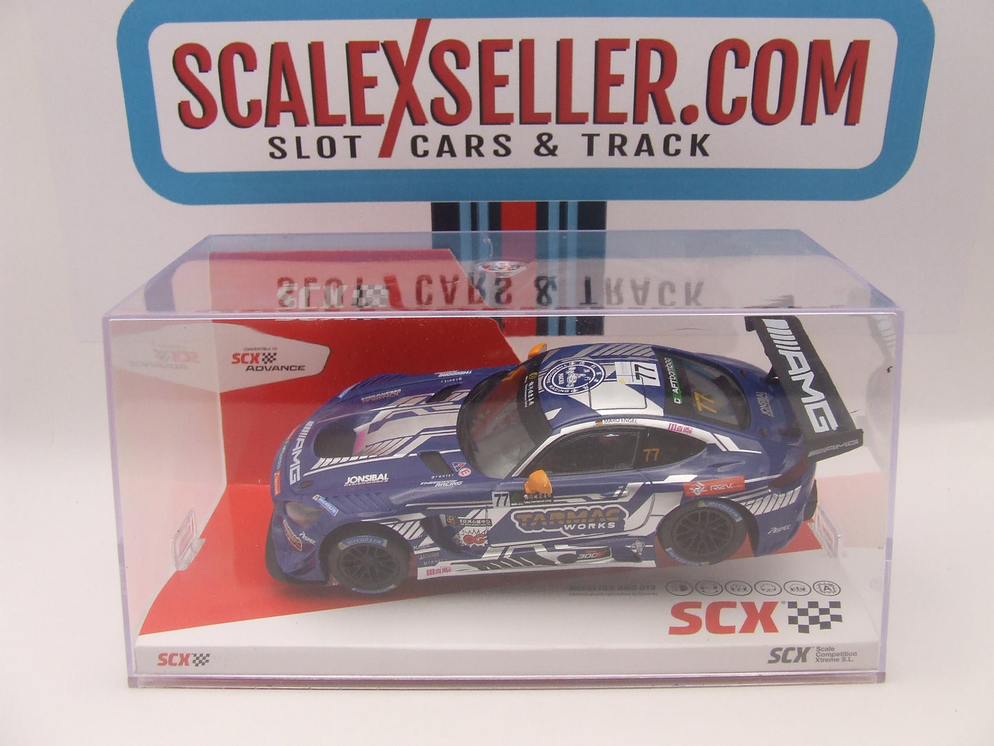 New SCX Classic U10501 Mercedes AMG GT3 - Tarmac