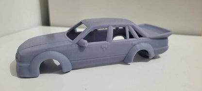 VK Commodore last of the big bangers 3D resin printed body 1/32 scale with window kit