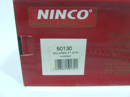 Ninco 50130 Mclaren F1 GTR #29 Harrods Wallace Grouillard Bell D. MB