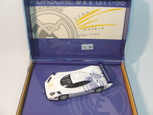 Fly RM01 Porsche 911 Gt1 98 - Real Madrid Centenary 1902 - 2002