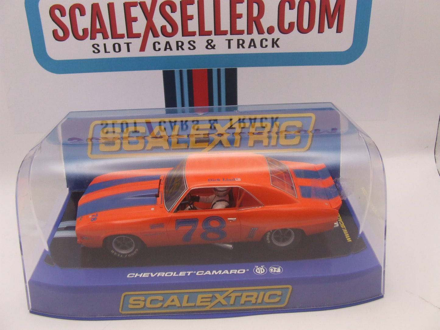 SCALEXTRIC C3108 1969 CHEVROLET Z/28 CAMARO #78