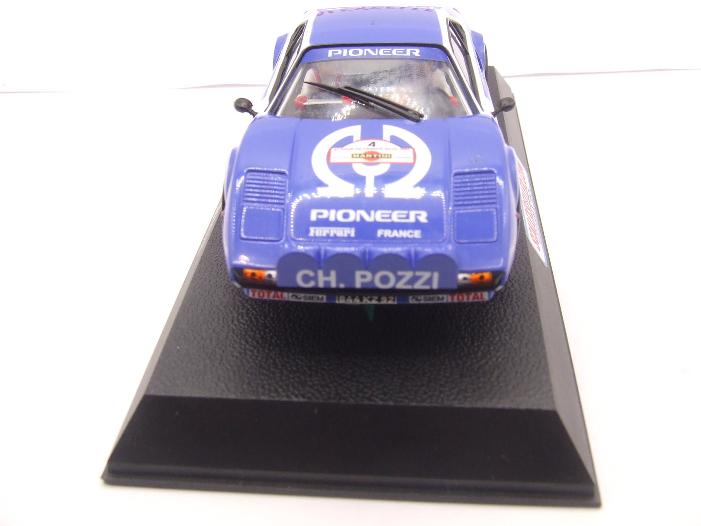 Avant slot 51405 1/32 Ferrari 308 GTB Tour De France 1982 #4 Pioneer Blue livery