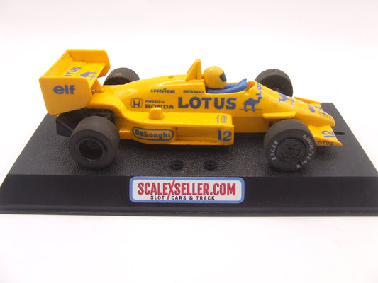 Scalextric F1 Lotus Honda Yellow #12 Camel Livery C434T1u non magnet 1/32