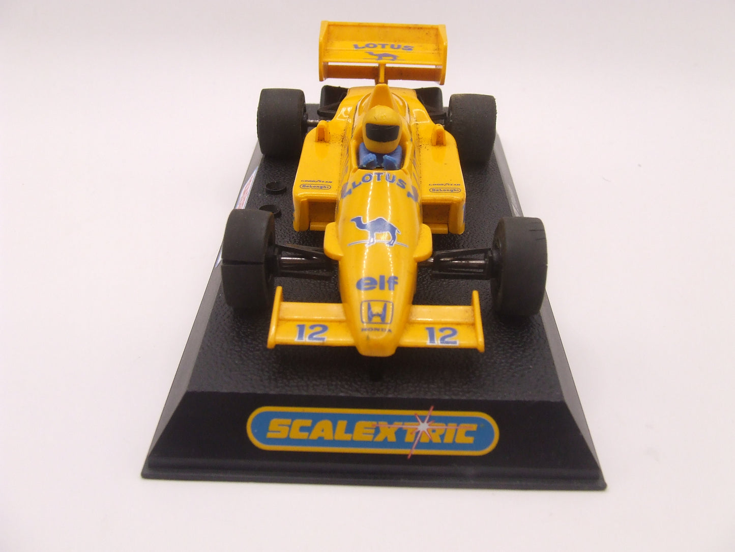 Scalextric F1 Lotus Honda Yellow #12 Camel Livery C434T1u non magnet 1/32