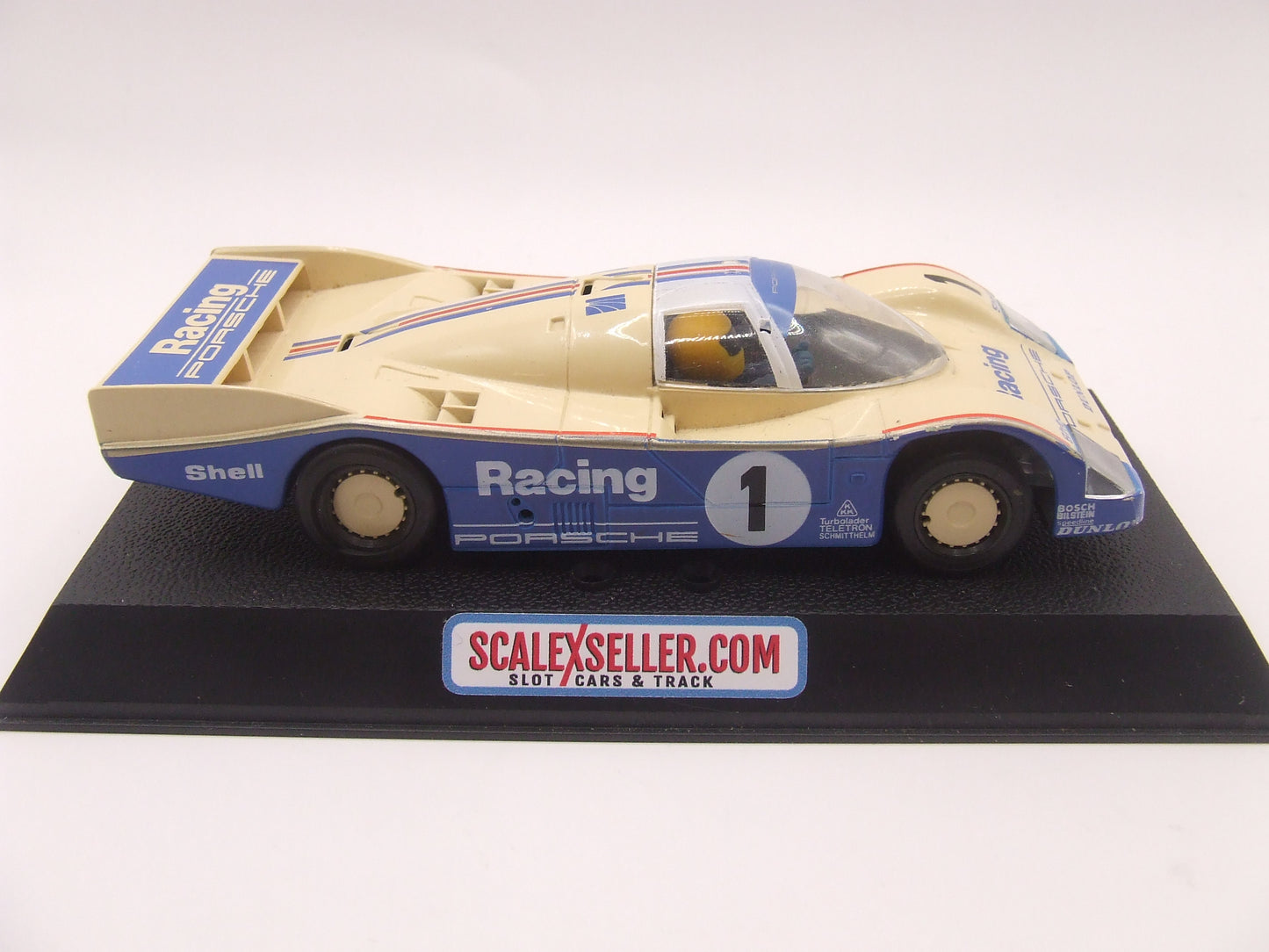 Scalextric Porsche 962C #1 White & Blue C444