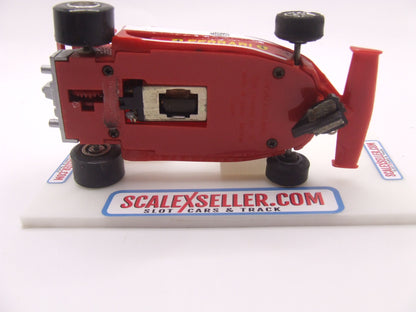 Scalextric Classic C136 Ferrari 312T3 F1 Car #11 Red on White livery 1/32 scale slot car