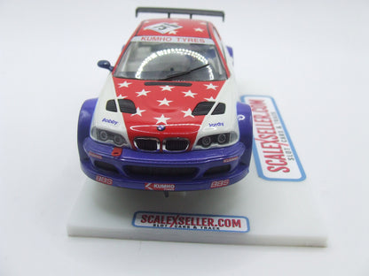 Ninco BMW M3 GTR Euro GT H&R#75 angle winder slot car 1/32 scale