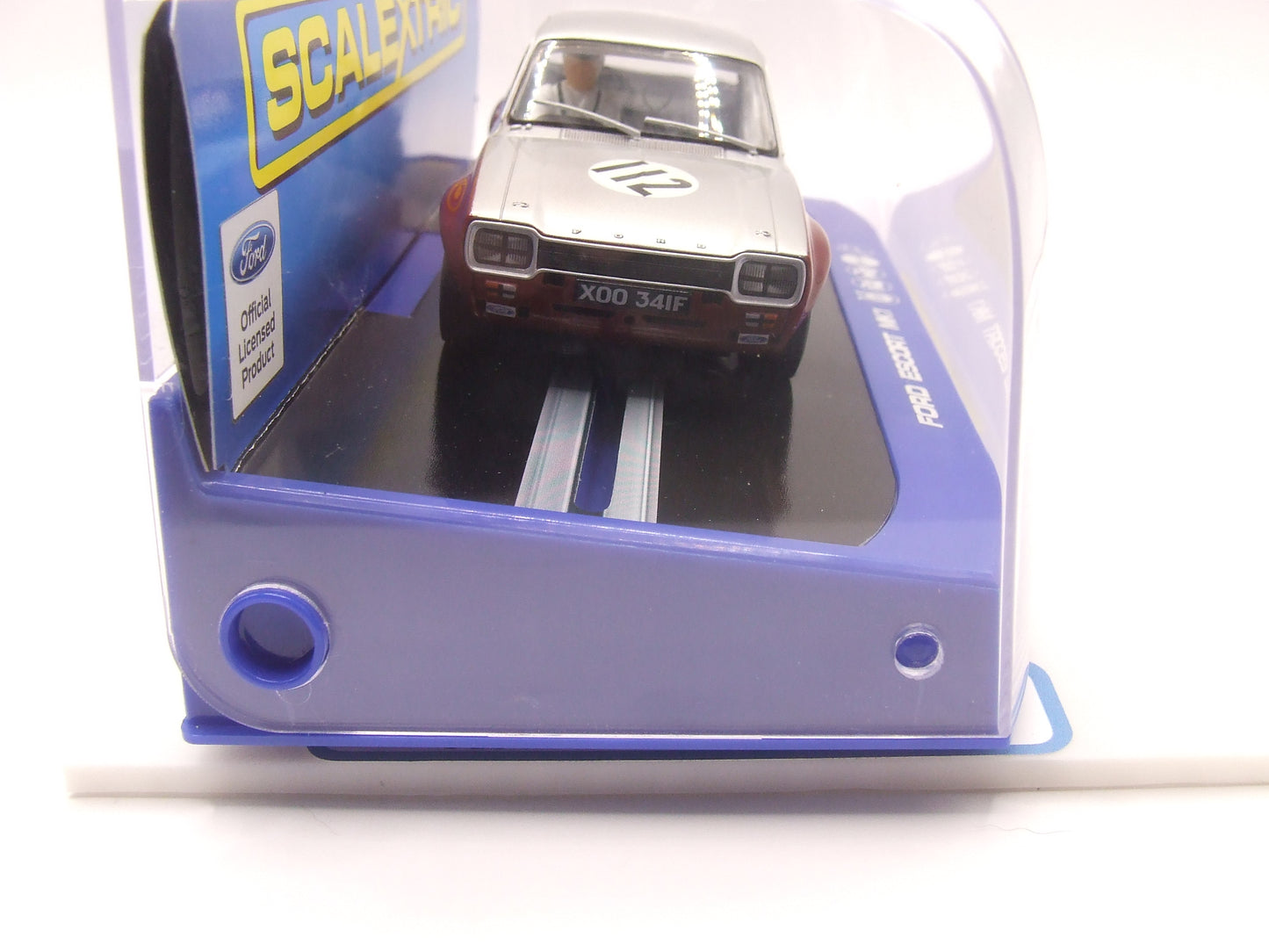 Ford Escort MKI Scalextric USA C3212 1969 Broadspeed #112