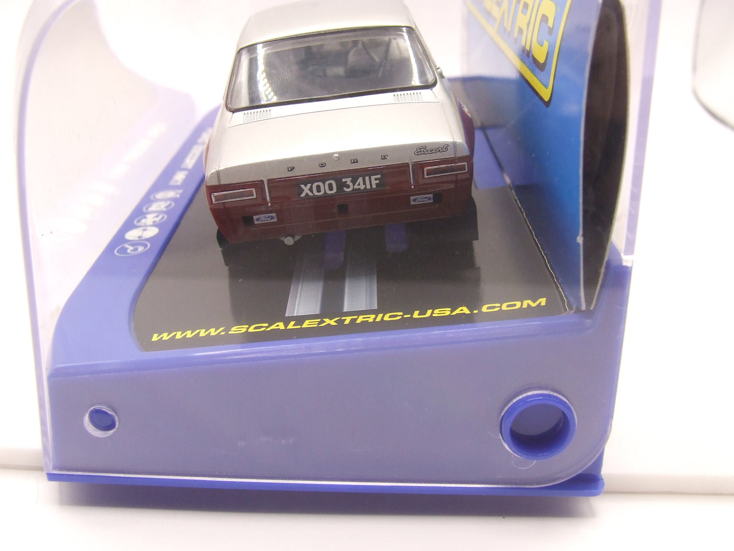 Ford Escort MKI Scalextric USA C3212 1969 Broadspeed #112