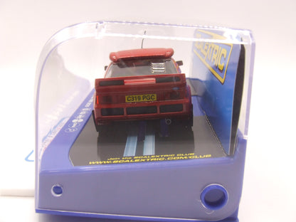 Ford RS200 Collector Centre C3319 Scalextric Slot Car Dark Red