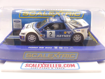 Ford RS200 No.2 Hayes Livery Scalextric slot car C3407