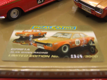 Scalextric Alan Mann Racing C2981A Box set