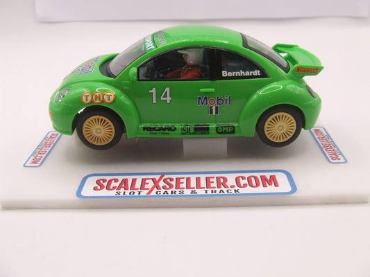 Scalextric VW Beetle C2234 Green Mobile 1 #14