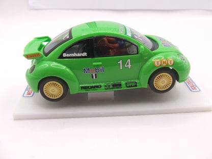 Scalextric VW Beetle C2234 Green Mobile 1 #14