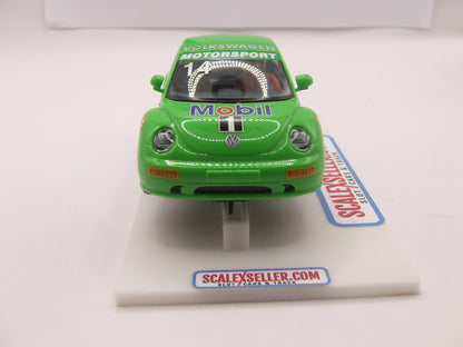 Scalextric VW Beetle C2234 Green Mobile 1 #14