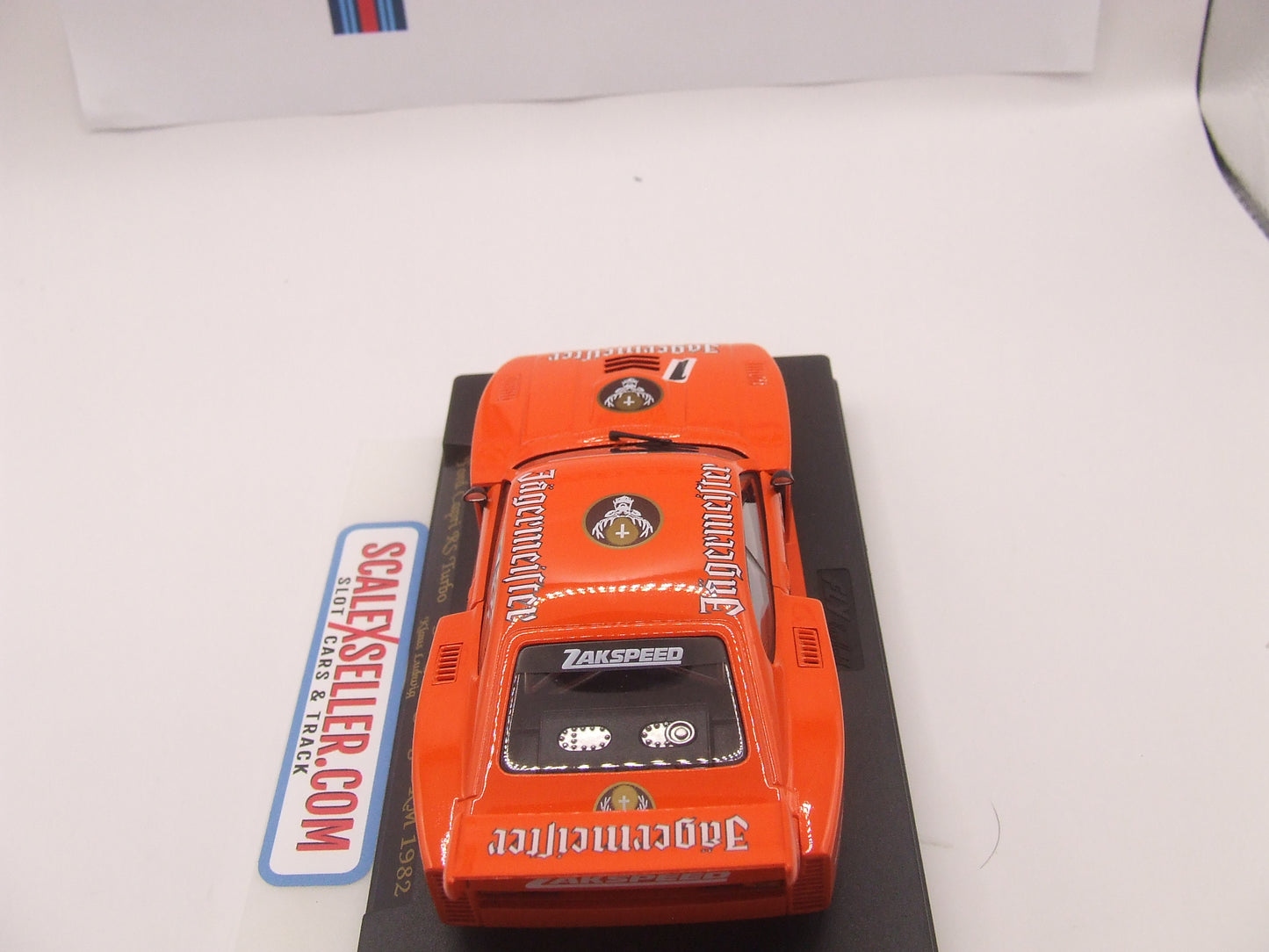 Fly Ford Capri RS Turbo DRM 1982 Orange #1 Jagermeister A145L Driver Klaus Ludwig