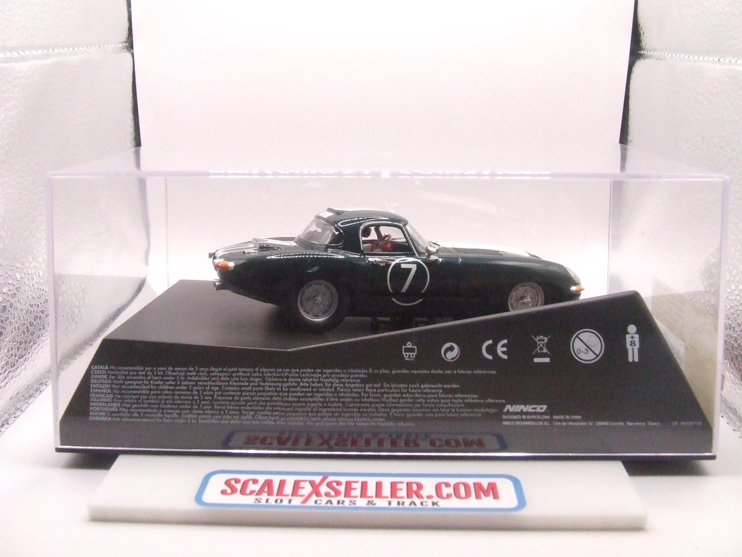 Ninco Jaguar E-Type Roadster Green 50599