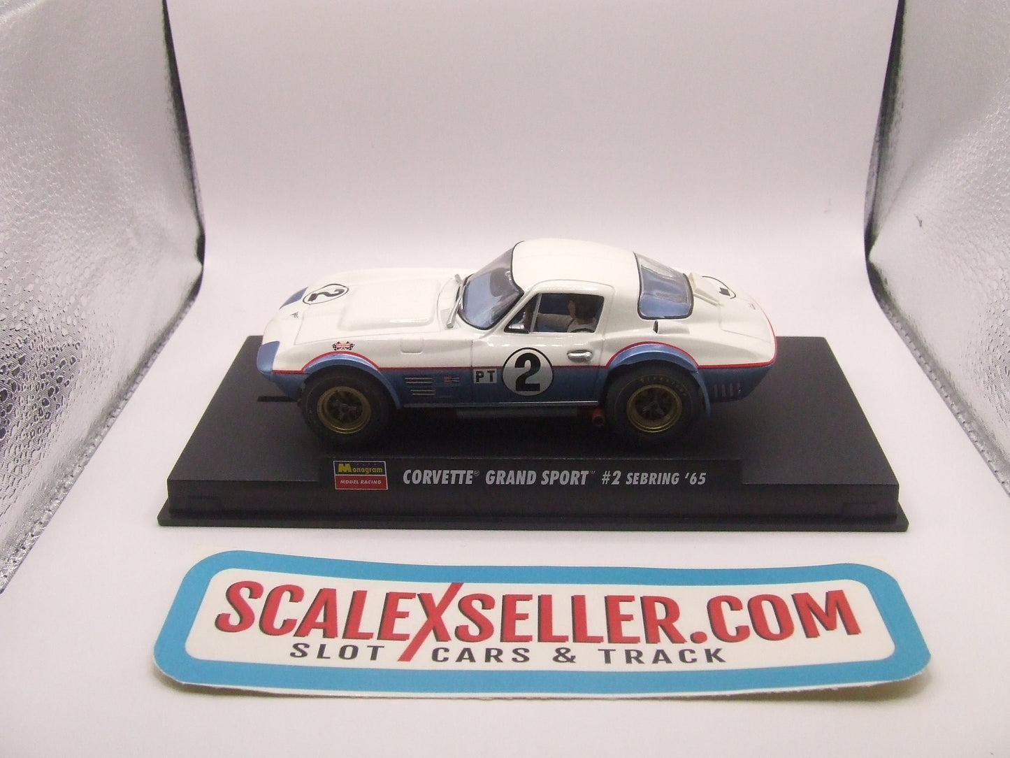 Revell Monogram 85-4862 Corvette GRAND Sport #2 Sebring '65 - 1/32 Slot Car