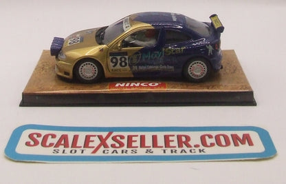 Ninco 50161 Slot Car Renault Megane Catalunya Costa Brava 1998 Lted. Ed