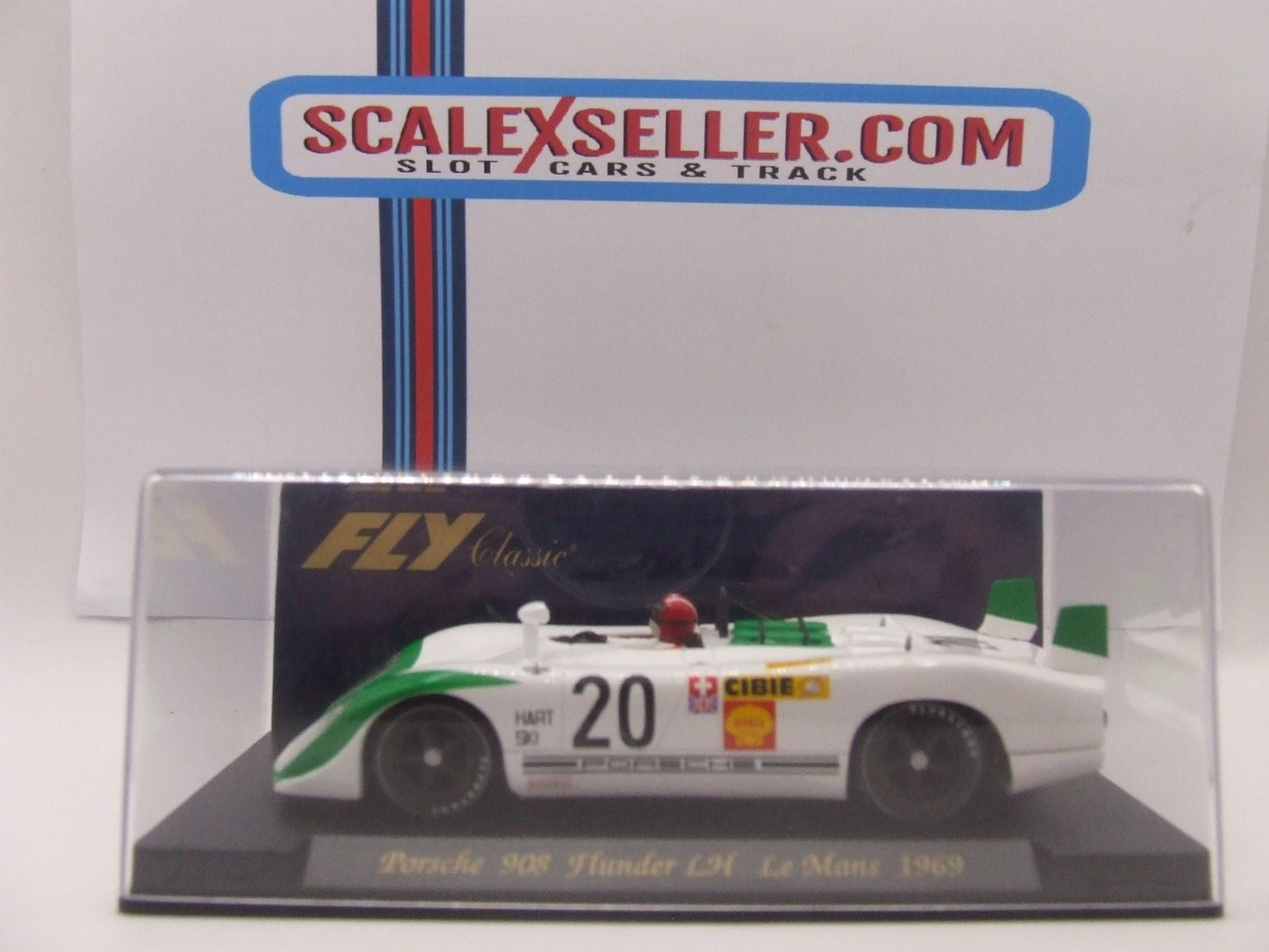 C47 Fly Porsche 908 Flunder LH Le Mans 1969 1:32 Slot Car