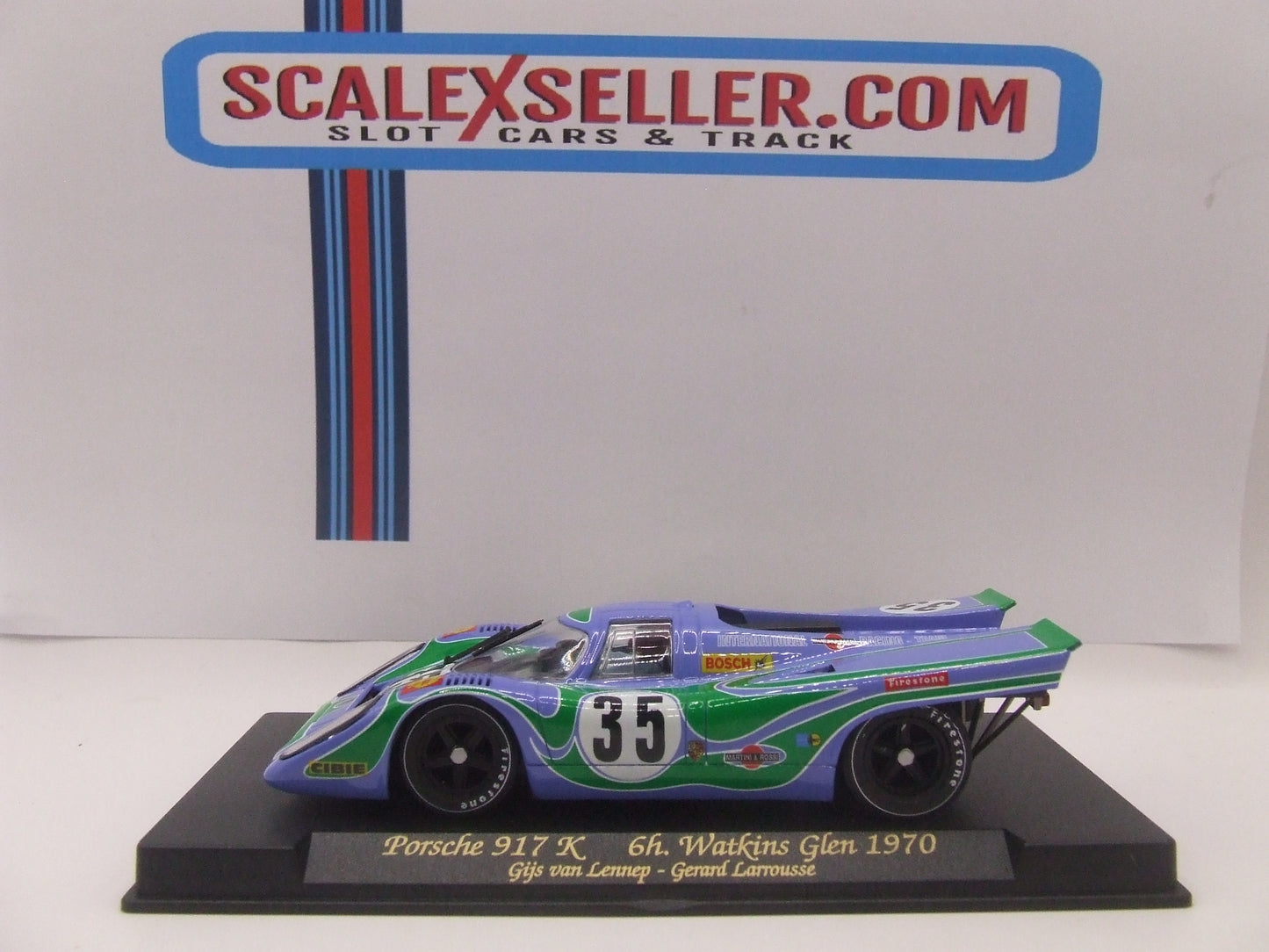 C55 Fly Porsche 917K 6h Watkins Glen Psychedelic Hippie